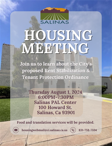 Rent Stabilization Meeting_English